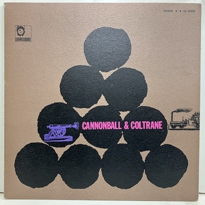 ■即決 JAZZ Cannonball Adderley / & Coltrane Ls86009 j40156 米盤64年プレス、緑ミゾナシ Stereo 