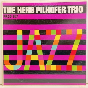 ■即決 JAZZ Herb Pilhofer Trio / Jazz lp-657 j40167 米オリジナル・プロモ、Dg Mono ハーブ・フィルフォファー