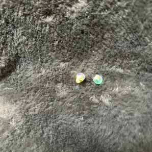 ピアス レインボーカラー