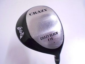 【中古】 クレイジー CRAZY BLACK N.S.PRO 950GH X 18.5 フェアウェイウッド 地クラブ カスタム スチールシャフト おすすめ メンズ 右