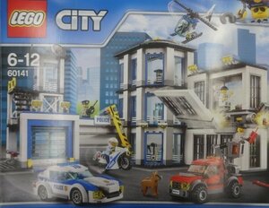 * present condition goods Lego LEGO 60141 Lego City Police station block toy figure goods 