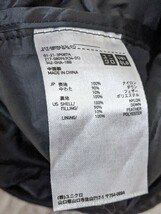 10．2点 ユニクロ UNIQLO ウルトラライトダウン インナーダウンジャケット ダウンベスト コンパクトダウン レディースSネイビー黒系x809_画像4