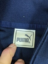 5．2点 PUMA バックデカロゴ ジャージブルゾン トラックジャケット パンツ　ジャージ上下 トレーニングウェア メンズXO ネイビー白 y910_画像7