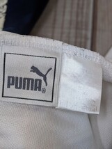 5．2点 PUMA バックデカロゴ ジャージブルゾン トラックジャケット パンツ　ジャージ上下 トレーニングウェア メンズXO ネイビー白 y910_画像10