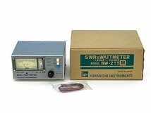 KURANISHI クラニシ SWR ＆ WATTMETER RW-215M 1.8～130MHz&130～500MHz_画像7