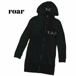 roar ロアー ロング ジップ パーカー 二丁拳銃