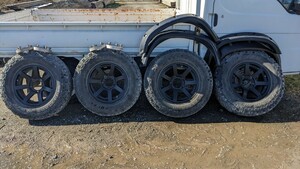 ジムニー用215/85R16 ジオランダーおまけ程度。。スペーサー、オバフェンセット！！