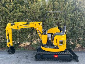 コマツ★KOMATSU★PC08UU-1F★886時間★1トンクラス★操作パターン変更可能★ディーゼル★オフセットブーム★ミニ油圧ショベル、ミニユンボ