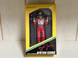 【希少】TSM TRUE SCALE MINITURES Ayrton Senna Figurine Arms Raised フィギュア 1/43スケール