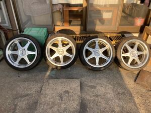 BMW E30M3 E36 E46 E90 E92 MKモータースポーツ 17インチ 8.5J +38 PCD120 5H 深リム ツライチ