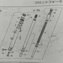 CBR250R MC41　フロントフォークシール　51490-KWL-003　純正未使用品_画像2