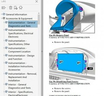 ボルボ　XC70　 ワークショップマニュアル 整備書 ボディー修理 修理書 配線図_画像7