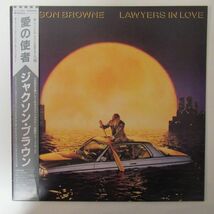ROCK LP/帯・ライナー・インナースリーブ・ハガキ付き美盤/Jackson Browne - Lawyers In Love/B-11740_画像1