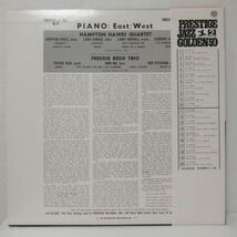 JAZZ LP/帯・ライナー付き美盤/Freddie Redd / Hamp Hawes - Piano: East/West/Ｂ-11791_画像2