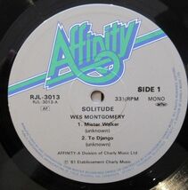 JAZZ LP/ライナー付き美盤/Wes Montgomery - Solitude/A-11422_画像4