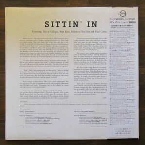 JAZZ LP/帯・ライナー付き美盤/Stan Getz,Dizzy Gillespie,Coleman Hawkins,Paul Gonsalves,Wynton Kelly,J.C. Heard,…etc/Ｂ-11699の画像2