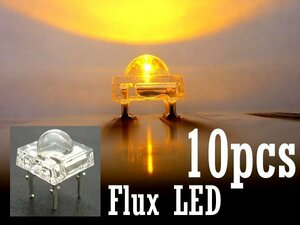 FluxLED 10個セット 黄 チップ 自作LED (L02) 送料無料/11