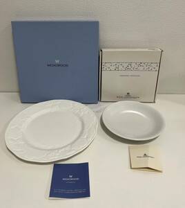 【SOB17.1SG】1円～ROYAL COPENHAGEN ロイヤルコペンハーゲン WEDGWOOD ウェッジウッド 食器 2枚セット 趣味 キッチン 中古 長期保管品 