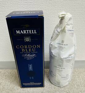 【MC-3286TR】1円スタート 未開栓 MARTELL CORDON BLEU OLD CLASSIC COGNAC 1000ml 40% 箱有 マーテル コルドンブルー 古酒 ブランデー