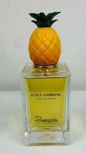 【TK11886KM】DOLCE&GABBANA ドルチェ&ガッバーナ フルーツコレクション パイナップル オードトワレ 150ml 残量9割 香水 コスメ 