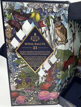 【OP12061HR】1円～ 未開栓 ROYAL SALUTE ロイヤル サルート 21年 青 陶器 シグネチャーブレンド 700ml 40度 ウイスキー スコッチ お酒_画像8