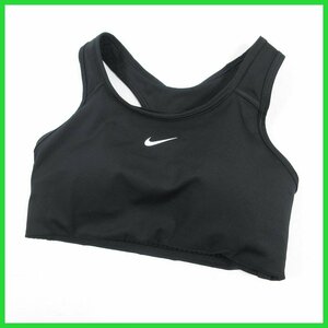 ▲□NIKE/ナイキ♪ スポブラ♪ブラトップ★黒♪スポーツ用インナー♪Mサイズ ドライフィット