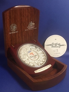 ◎オーストラリア　2000年 30ドル 1kg純銀銀貨 シドニーオリンピック記念◎貴重品