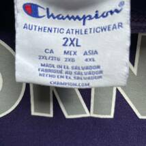 champion チャンピオン カレッジロゴ CORNELLプルオーバー パーカー パープル 2XL_画像4