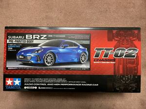 タミヤ　TT-02　スバル　BRZ　（塗装済みボディ）　新品・未組み立て　