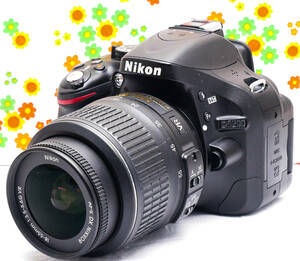 美品 Nikon D5200☆高画質一眼レフ☆スマホ転送可☆動画撮影可！☆初心者おススメ