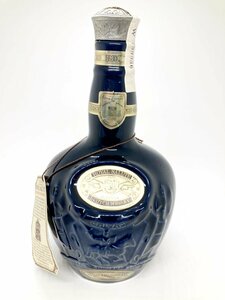 ◆◆【古酒】ROYAL SALUTE 21年 ロイヤルサルート 21年 スコッチ ウイスキー 青 陶器ボトル 1291g 700ml 40％ 未開栓 oi◆◆