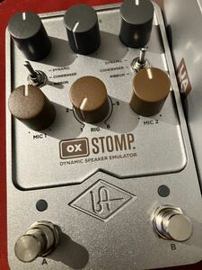 UAFX OX Stomp Dynamic Speaker Emulator ユニバーサルオーディオ