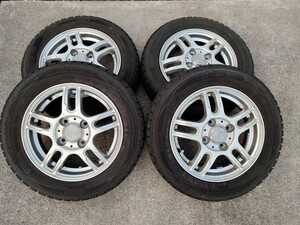 アルミホイール付スタッドレスタイヤ中古　155/65R13 73Q　ダンロップウィンターマックス ジャパンサンヨー　Zack sport-5