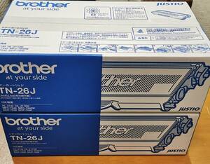 brother　ブラザー　TN-26J トナーカートリッジ　2個セット　未使用未開封品