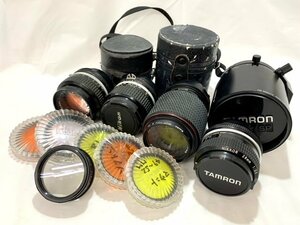 【中古品】(約13点set)カメラレンズ等 TAMRON/Nikon/Kenko/Tokina【送料別】TD0339