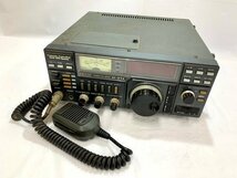 【中古品/動作未確認】ICOM 無線機 トランシーバー IC-271/マイク IC-HM12【送料別】TD0357_画像1