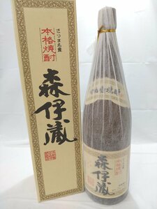 ★東京都配送限定★（未開栓）森伊蔵 かめ壺焼酎 芋焼酎 1.8L 25%【送料別途】 KA0950