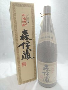 ★東京都配送限定★（未開栓）森伊蔵 かめ壺焼酎 芋焼酎 1.8L 25%【送料別途】 KA1019