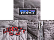 15年製 パタゴニア ナノ パフ ベスト レディース S 古着 Patagonia 中綿 ナイロン キルティング フルジップ アウトドア パッカブル 前開き_画像3