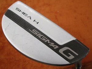 ■ ピン PING SIGMA G SHEA H Platinum 中古 パター シグマG シェイH プラチナム仕上げ ■