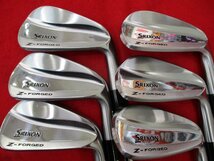 ★ダンロップ　ＳＲＩＸＯＮ　Ｚ－ＦＯＲＧＥＤ（５～９.Ｐ　６本セット）　ダイナミックゴールド　Ｄ.Ｓ.Ｔ.　／　Ｓ２００　【中古品】_画像3