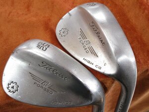 ■ タイトリスト VOKEY FORGED 52度 58度 NSプロ 950GH S 中古 ウェッジ ボーケイ フォージド 2本セット 訳あり　■