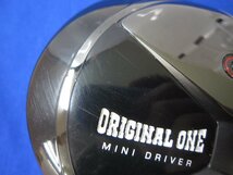 ●ミニドライバー！テーラーメイド　オリジナルワン/ORIGINALONE　MINI　DRIVER（1W-11.5度-S）クロカゲTM5　2019　中古品●_画像5