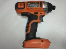 ブラック&デッカー　BLACK+DECKER 　マルチツール充電式インパクトドライバ コードレスインパクトドライバー 18V　BPCI18_画像2