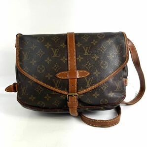 LOUIS VUITTON ルイヴィトン　モノグラム　ソミュール30 ショルダーバッグ　レディース　ブランド　正規品　中古品