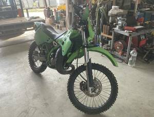 KDX125SR　林道仕様　エンジンプチ修理　　自賠責令和９年まで　サービスマニュアル付き