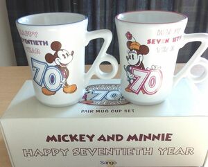 ミッキー＆ミニー 70th マグカップ
