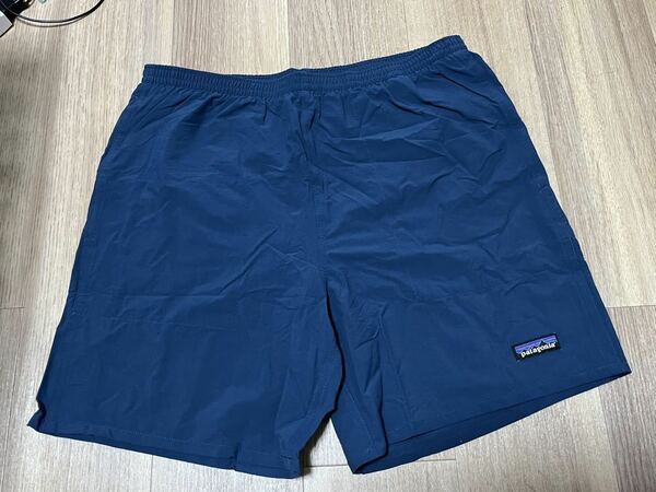 新品 23SS patagonia BAGGIES LIGHTS SHORTS Sサイズ パタゴニア バギーズライトショーツ 6.5インチ 58048 タイドプールブルー ネイビー