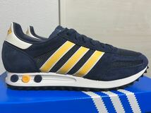 新品 日本未展開 adidas LA TRAINER S ID4663 US9 27.0cm アディダス エルエートレイナー adidas originals 紺黄 ネイビー イエロー 紺 黄_画像2