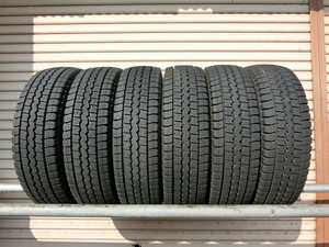  ★ 185/75R15 106/104 ★ 6本セット ★ DUNLOP ★ WINTER MAXX LT03　雪用　スタッドレスタイヤ　約11㎜　185/75/15